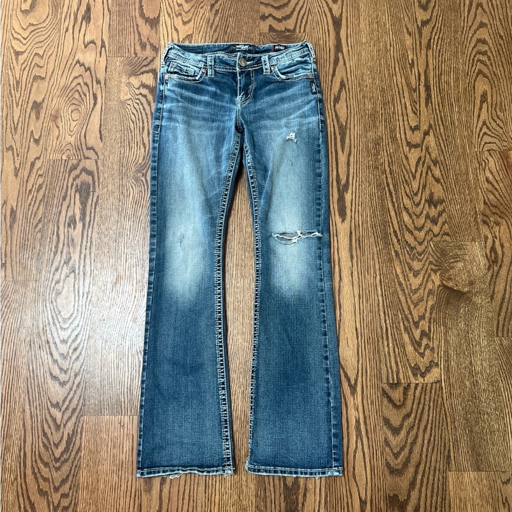 27 Bootcut Silver Brand Jeans